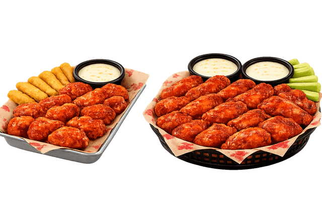 Combo 3: 20 Alitas + 12 Boneless